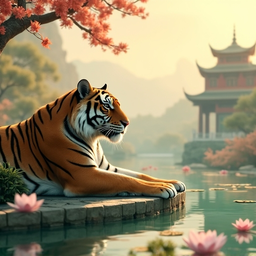 Lotus Tiger Dynasty Plataforma 9bet