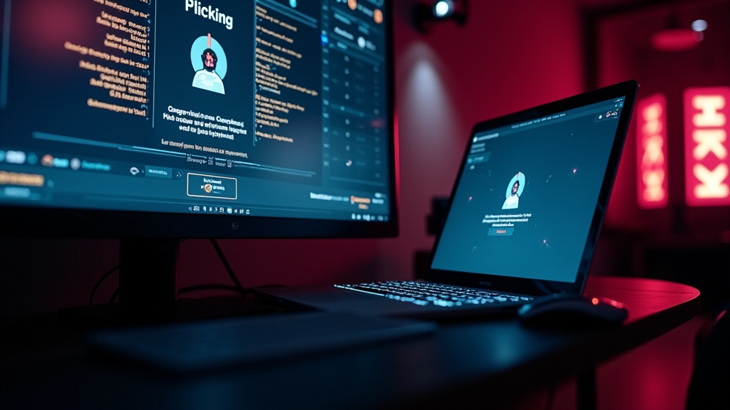 Pessoa tentando resolver falha de acesso no site da 9bet em cenário de cassino escuro